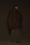 Mutedance 24 Autumn/Winter Cardigan Wool Jacket MD-MD24FW24-BROWN MD24FW23 MD24FW24